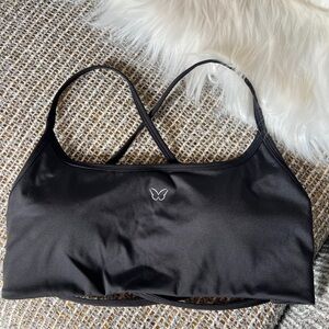 Black Butterfly Women's Bralette